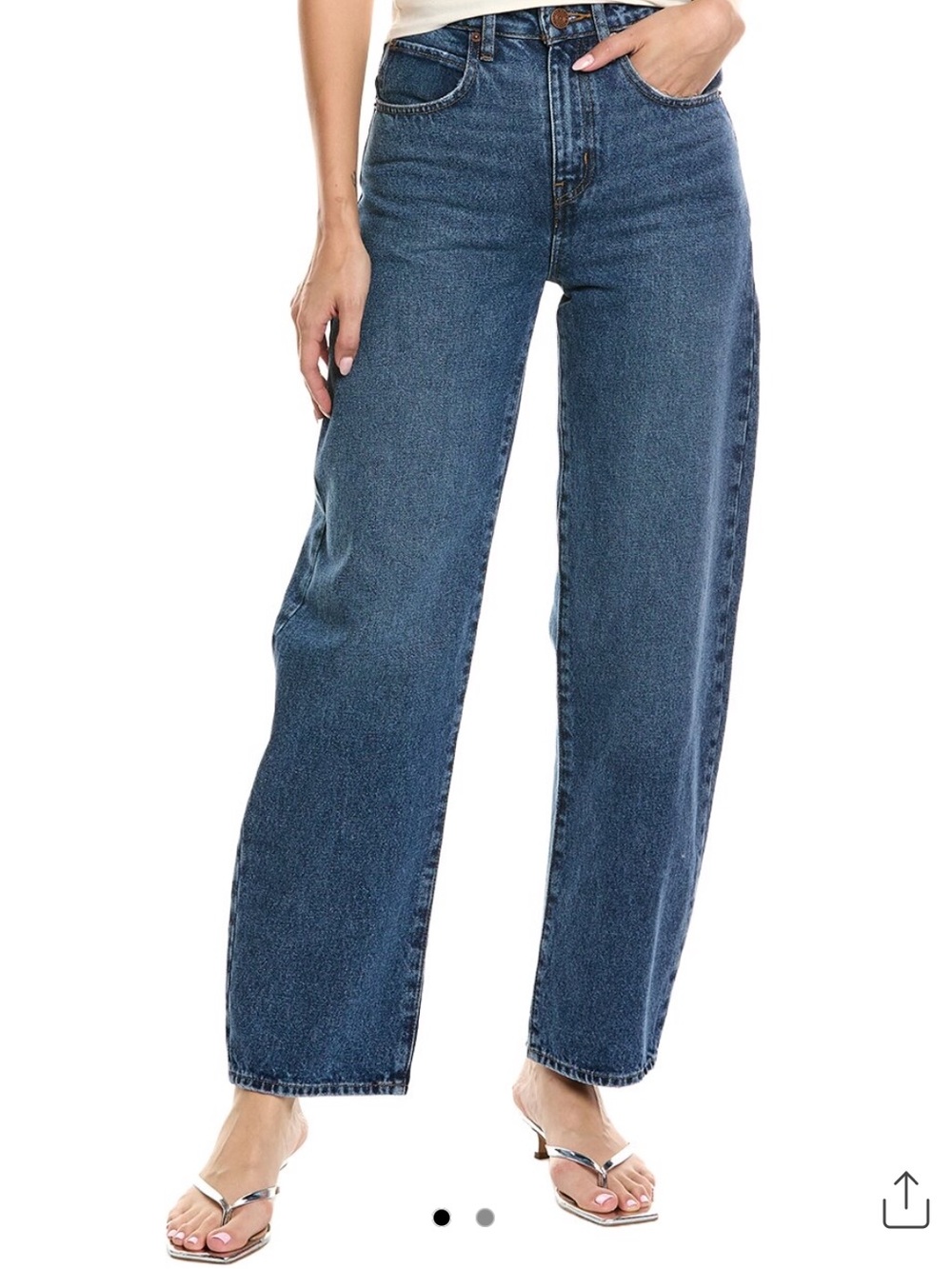 NWT FRAME Denim Wide-Leg Jeans